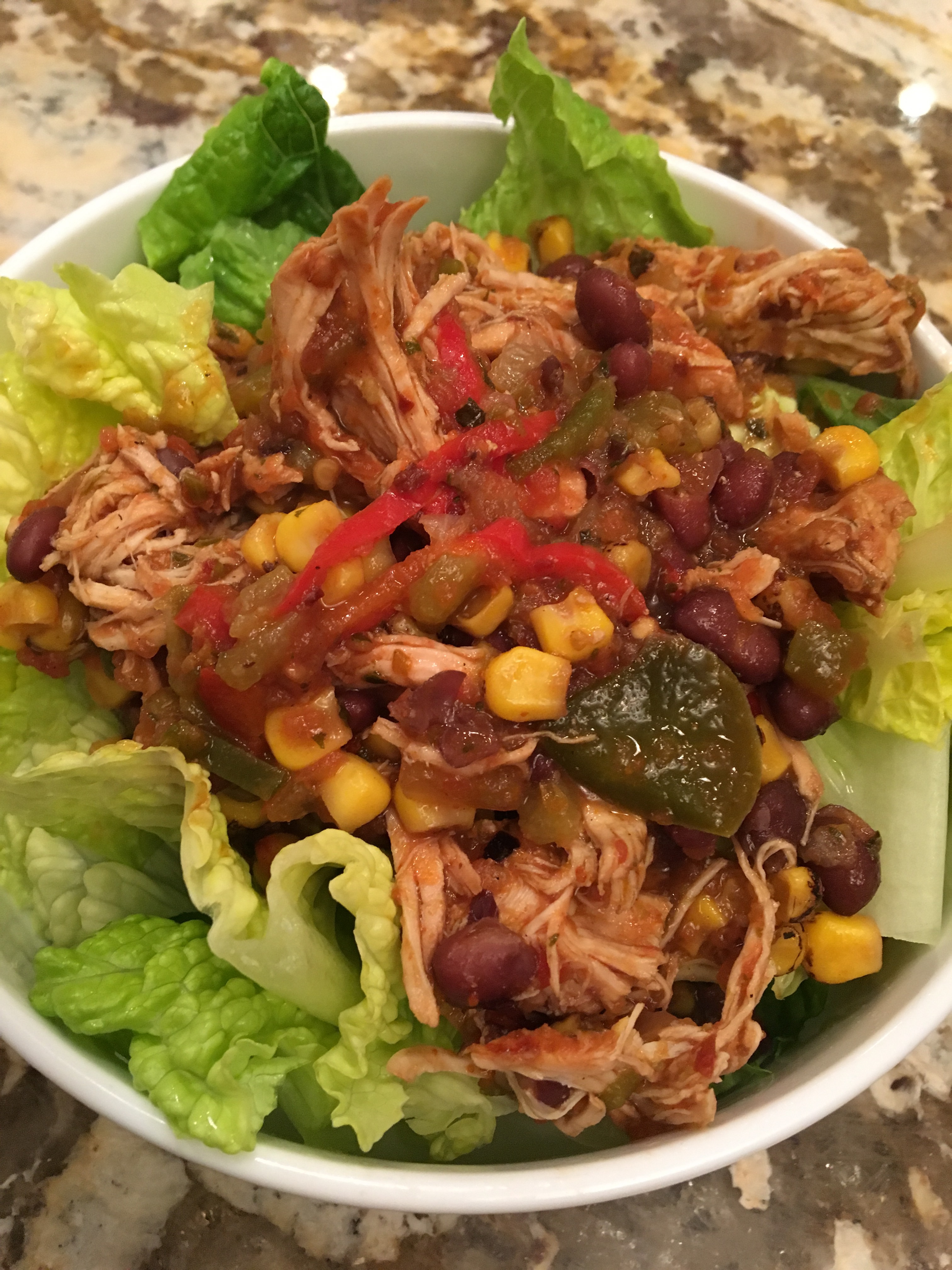 Southwestern Chicken Salad Well And Strong With Ms 9879