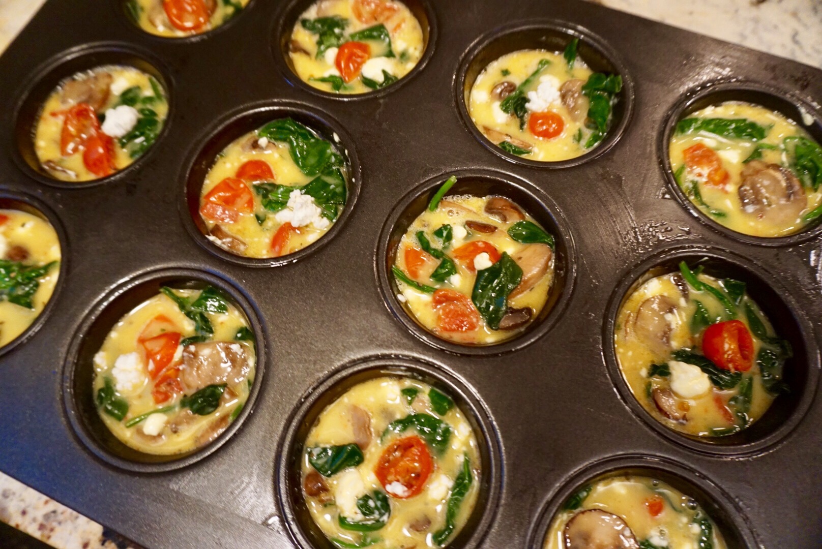 Mini Breakfast Quiches - Well And Strong With MS